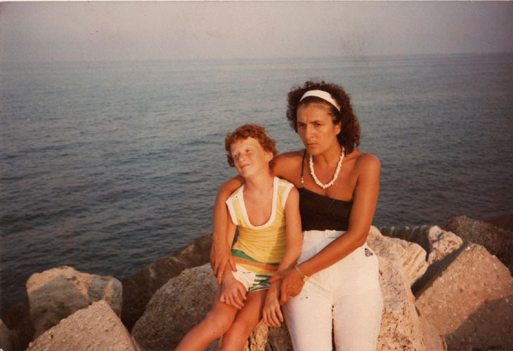 Lasagni Danila col figlio Alessandro Lusenti